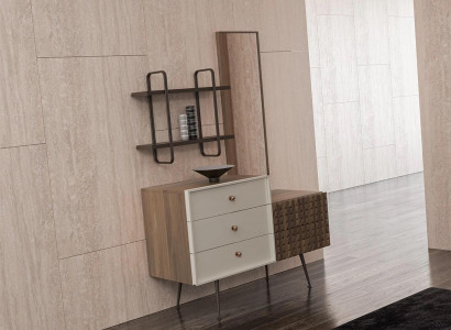 Bedroom Modern Dresser with Mirror Wood Cabinet Design New